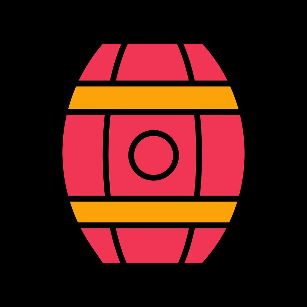 Wine Barrels Icon Design vector