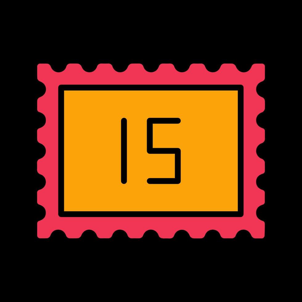 Postage Due Icon Design vector