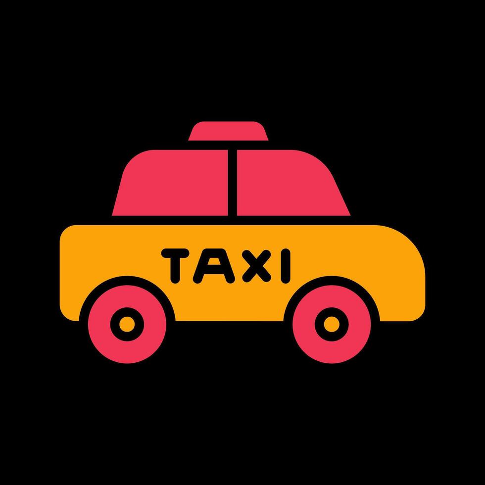 Taxi Icon Design vector