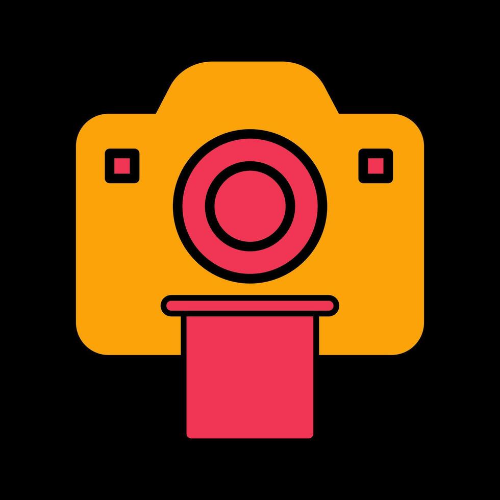 Polaroid Photos Icon Design vector