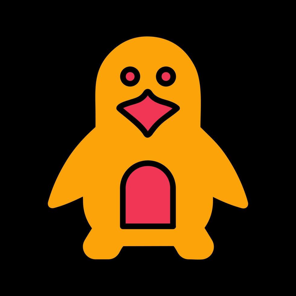 Penguin Icon Design vector