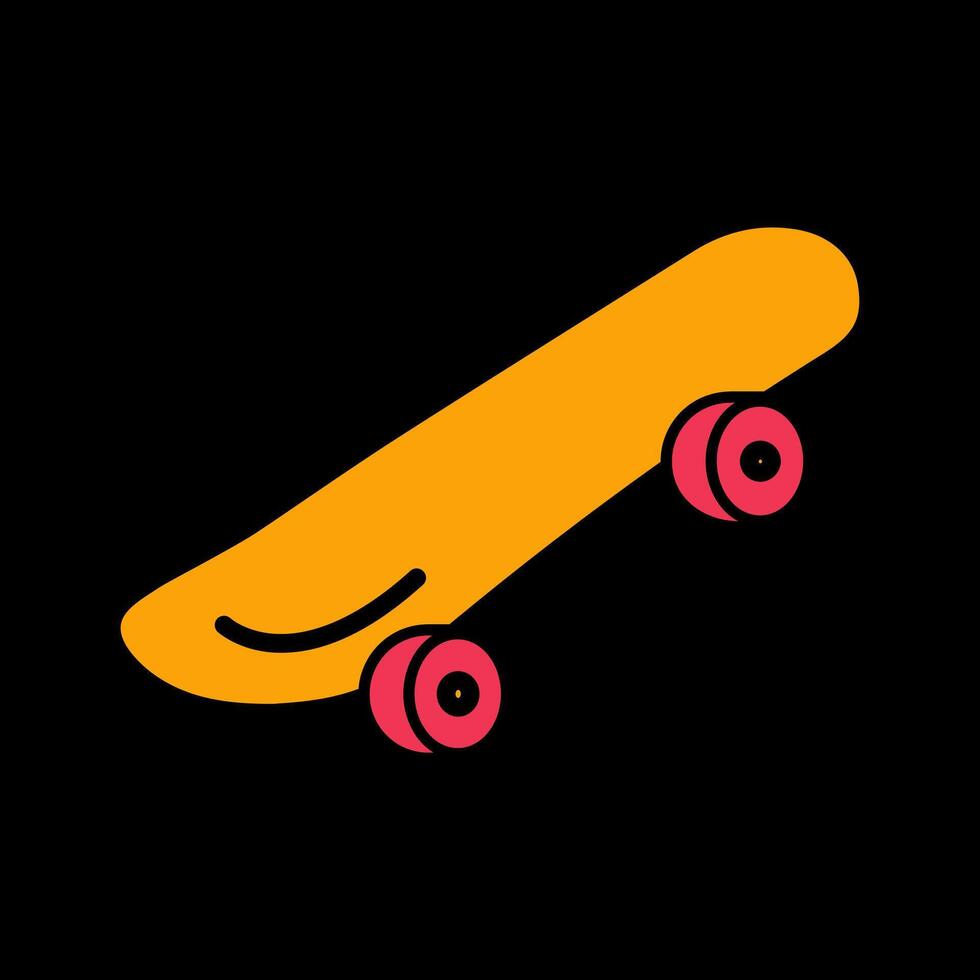 Skateboard Icon Design vector