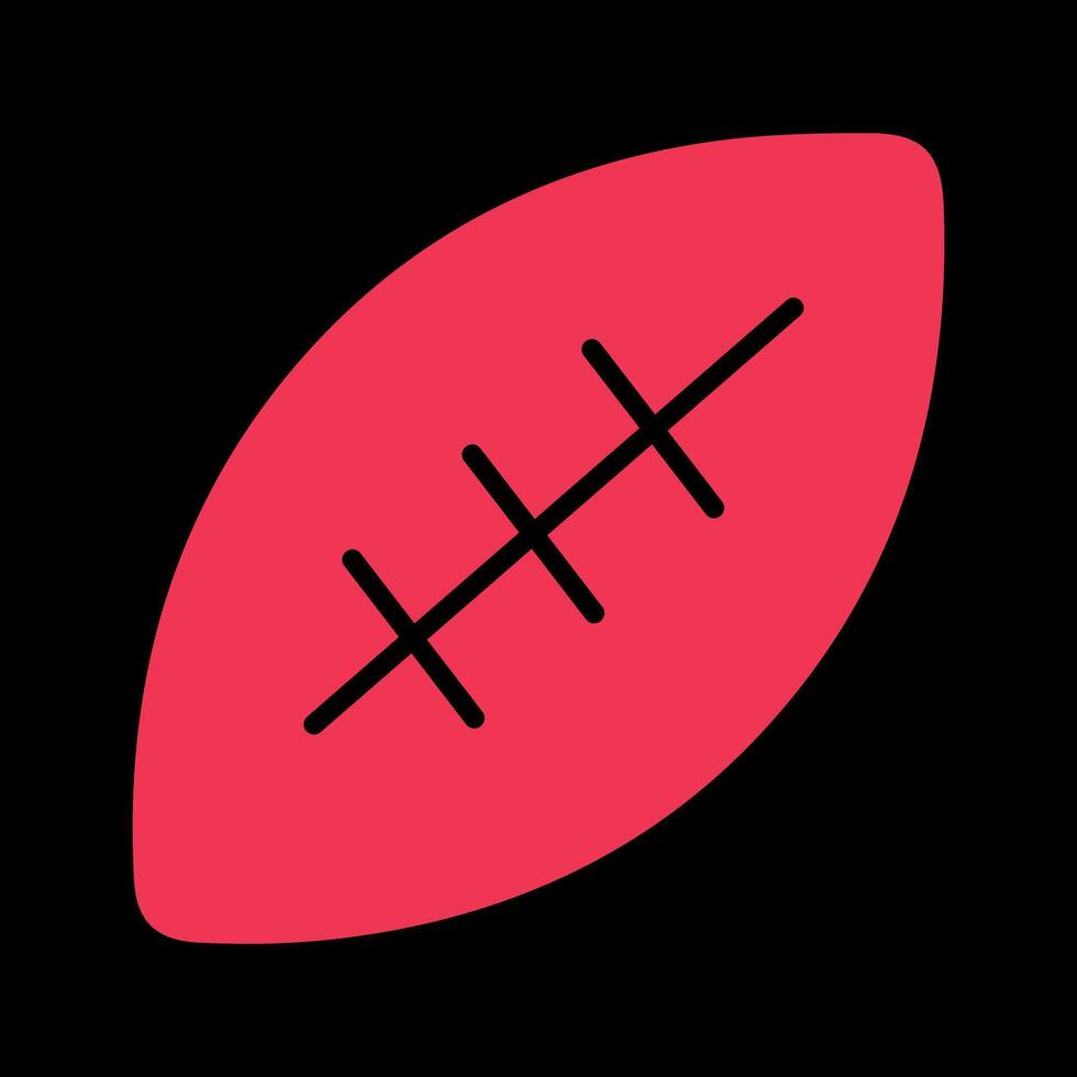 Rugby Icon Design vector