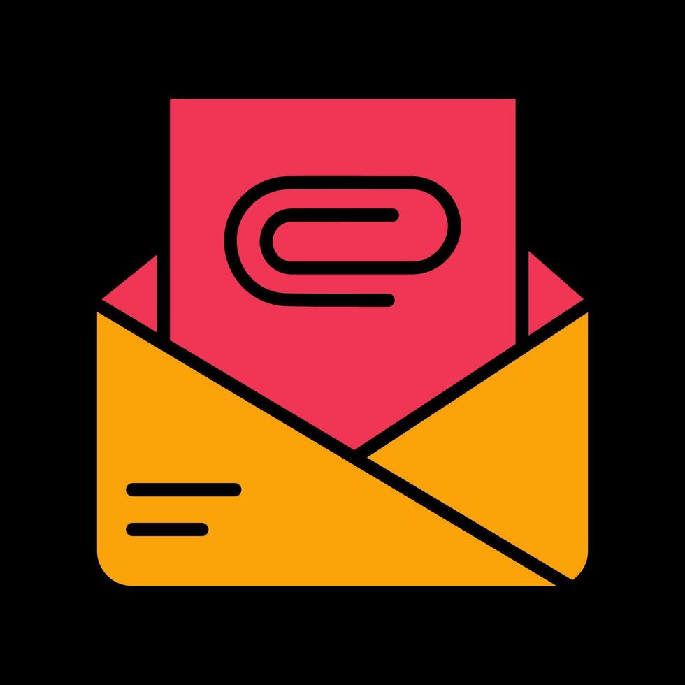 Attachment Clip Icon Design vector