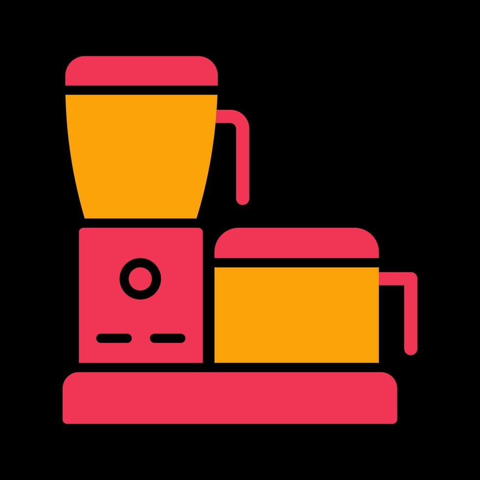 Food Processor Icon Design vector