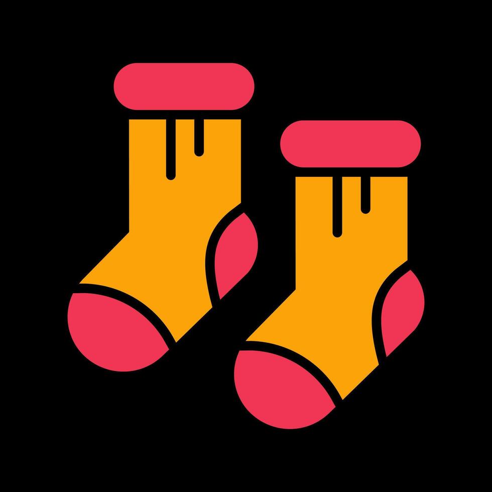 Little Socks Icon Design vector