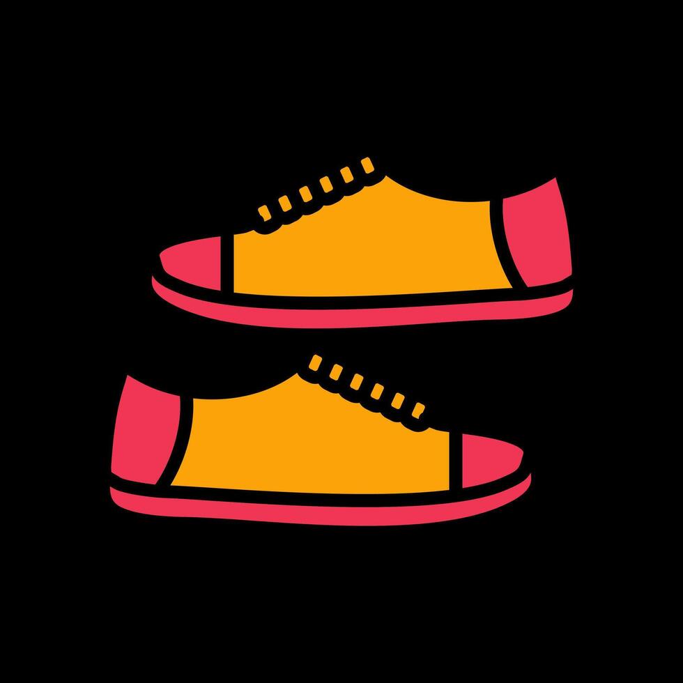 Toddler Shoes Icon Design vector