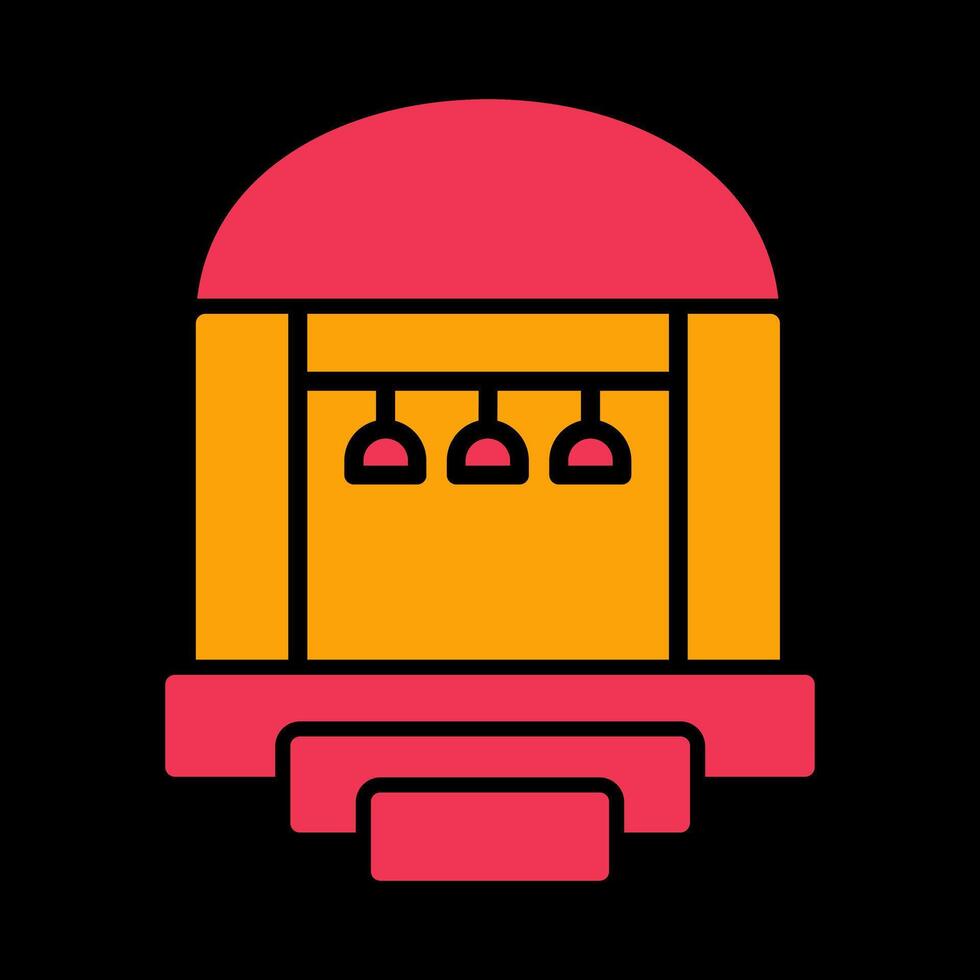 Party Venue Icon Design vector
