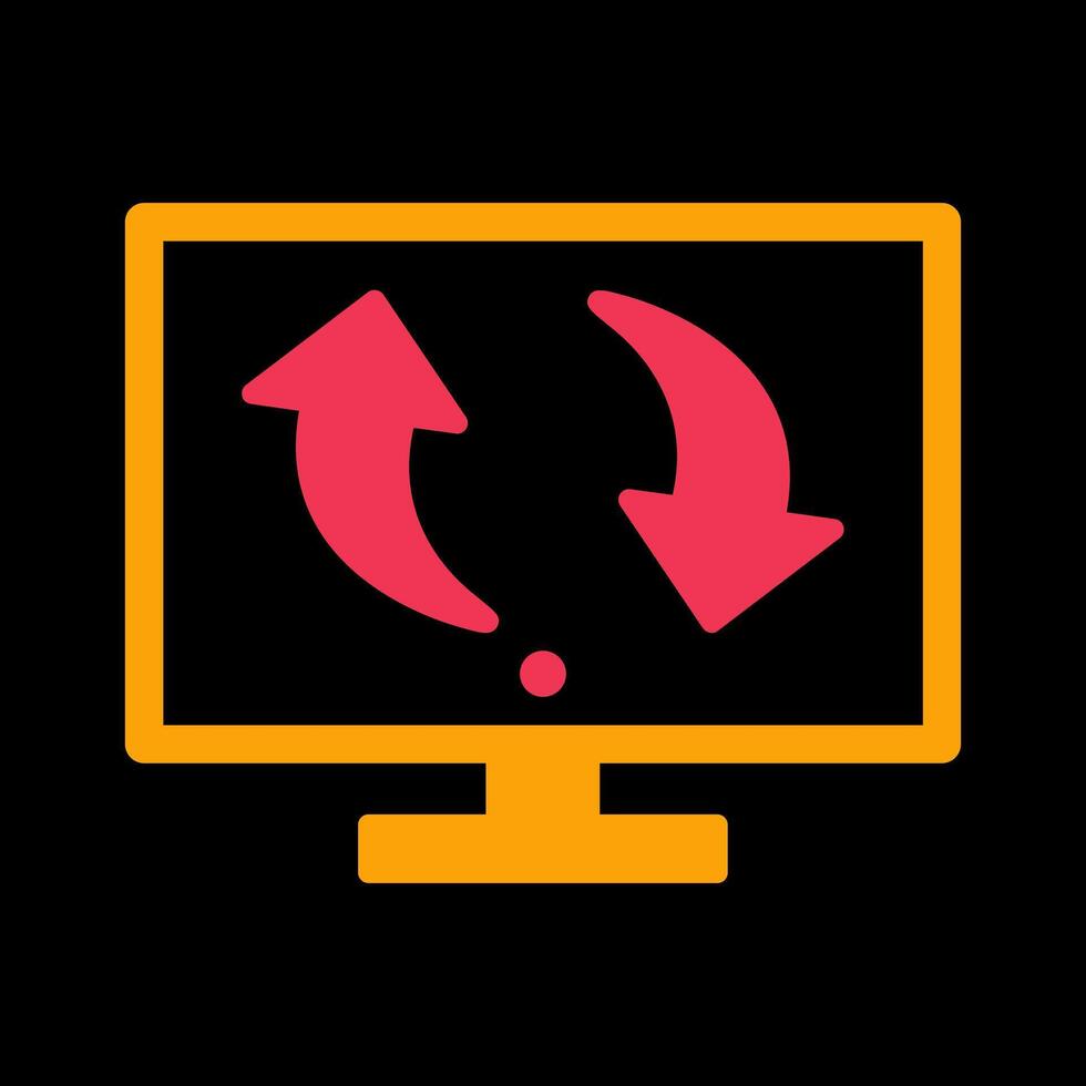 Migrate Icon Design vector