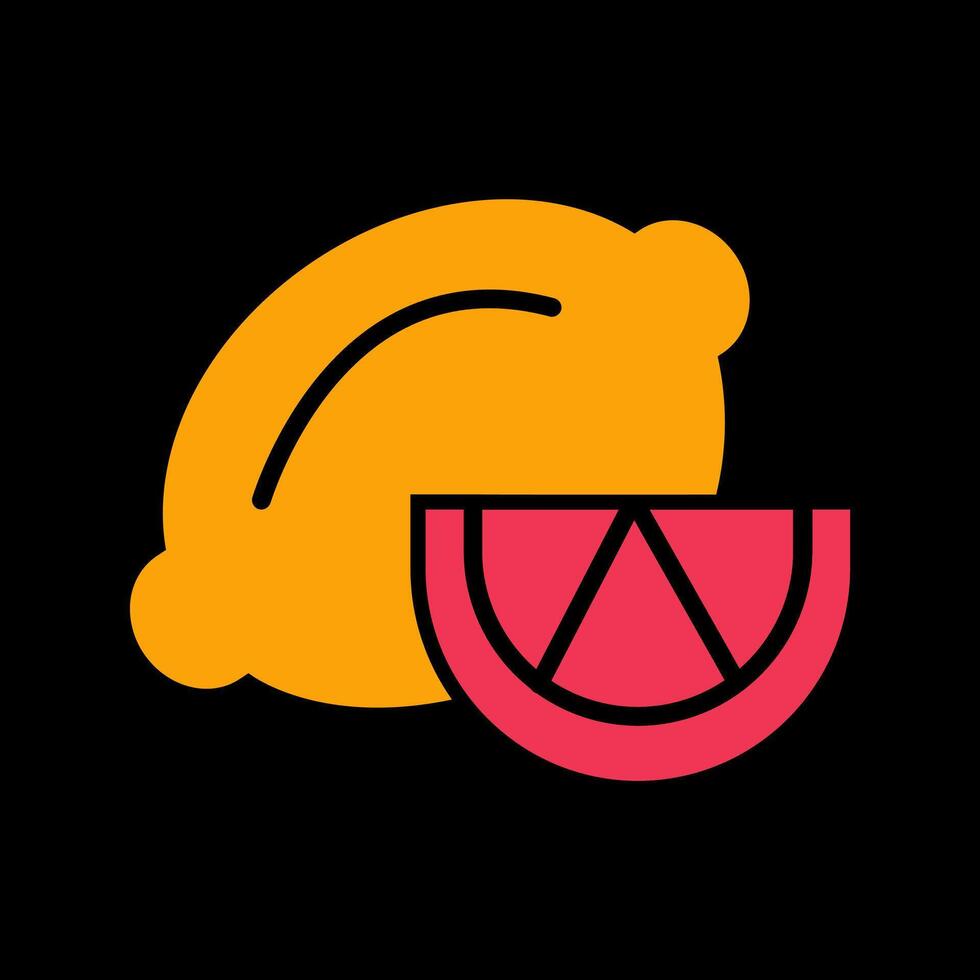 Lemon Icon Design vector