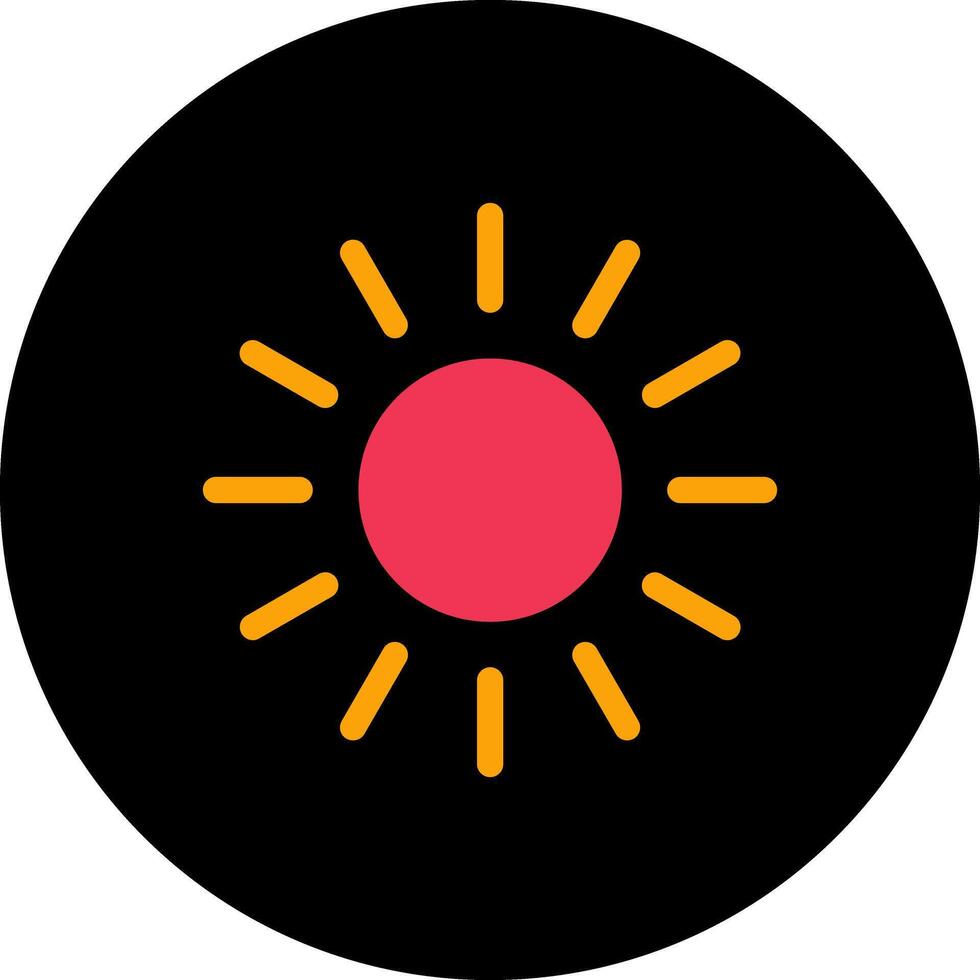 Sun Icon Design vector