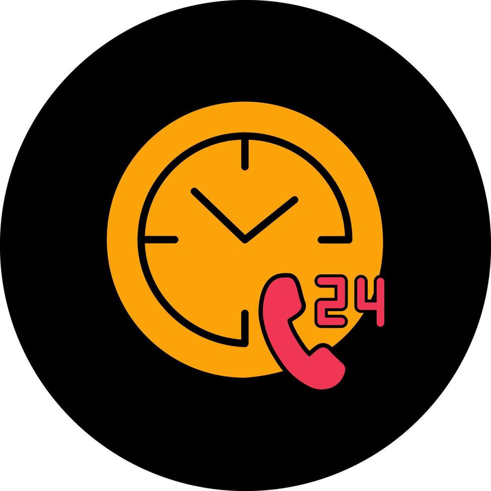Phone Assistance Icon Design vector