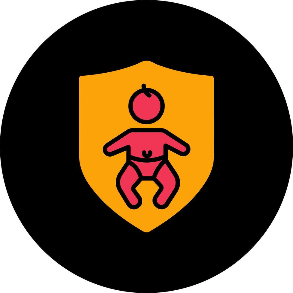 Baby Safety Icon Design vector