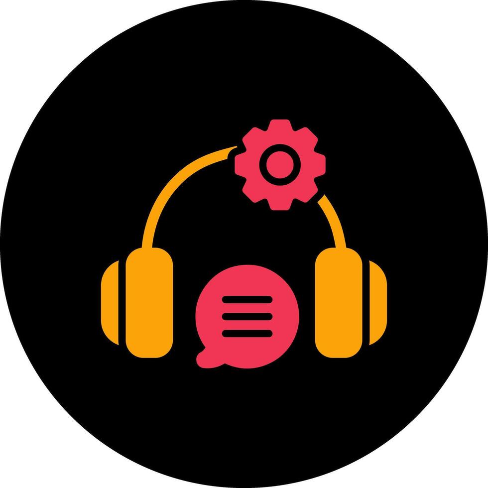 Technical Support Icon Design vector