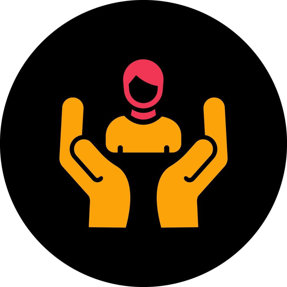 Employee Insurance Icon Design vector