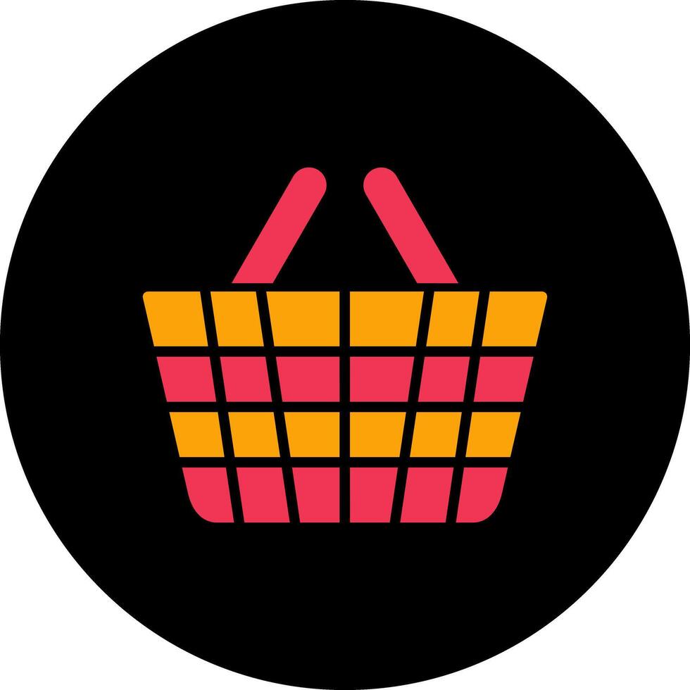 Shopping Basket Icon Design vector