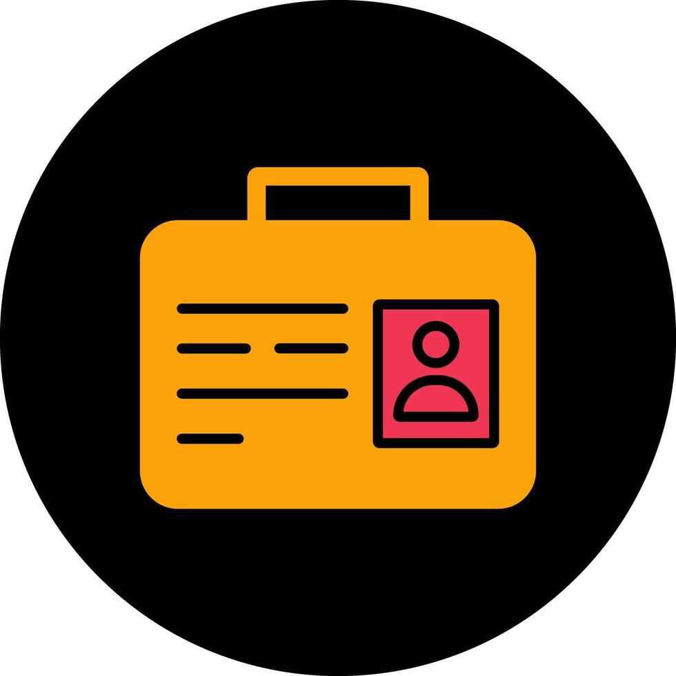 Office Card Icon Design vector