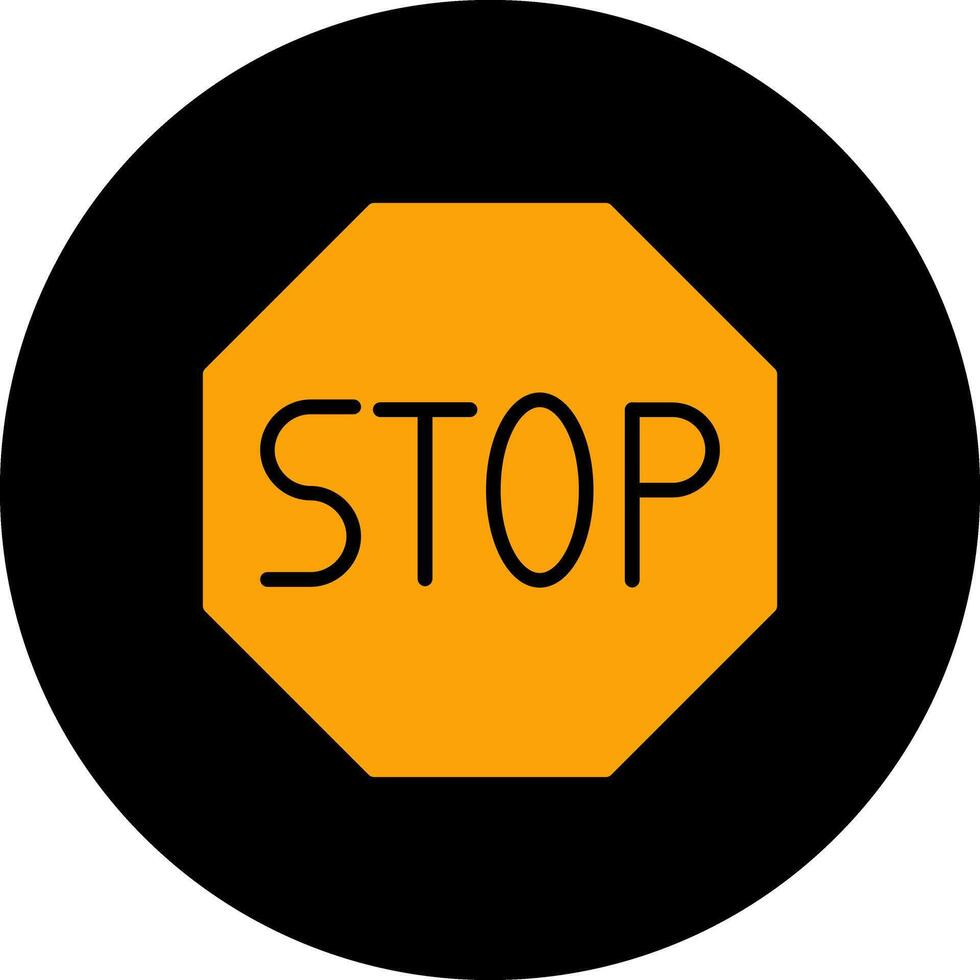 Stop Sign Icon Design vector
