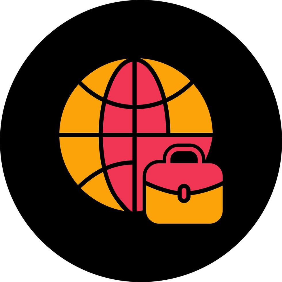 International Job Icon Design vector
