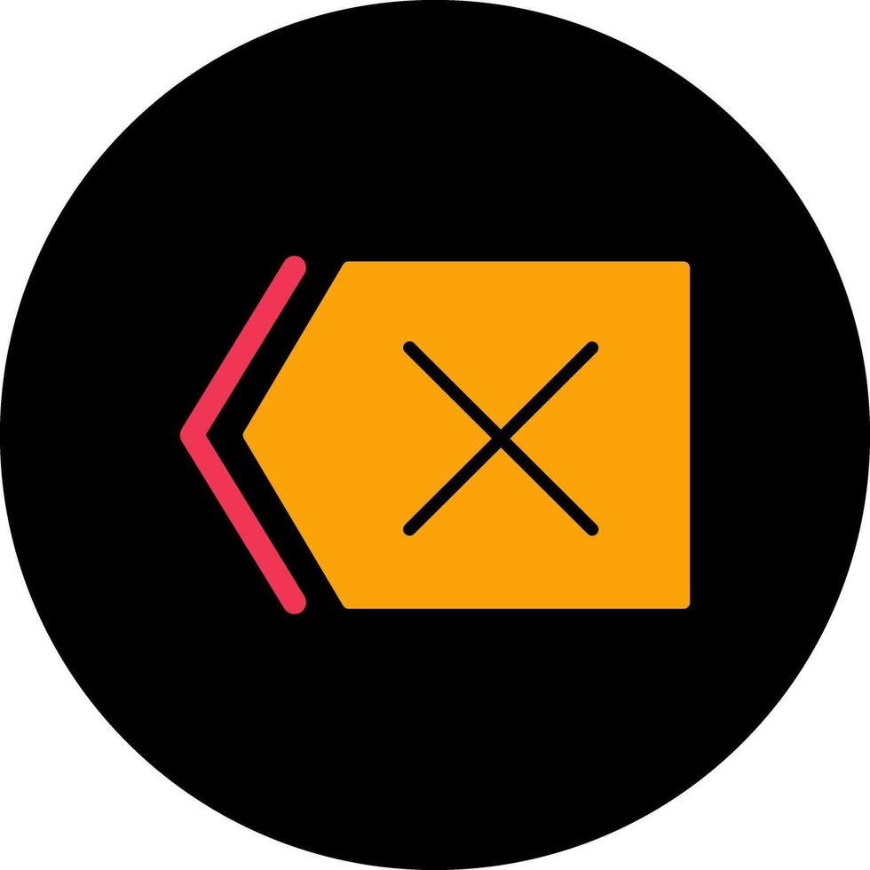 Delete Icon Design vector