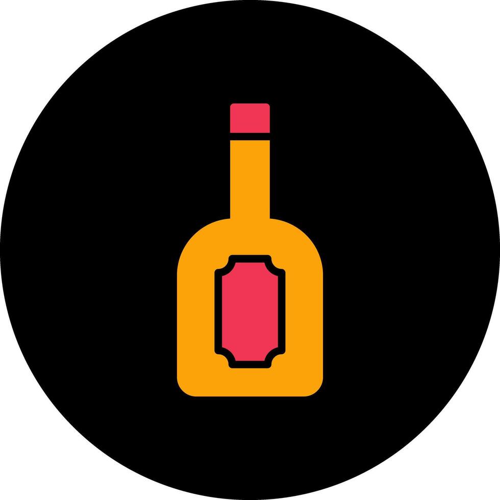 Wine Label Icon Design vector