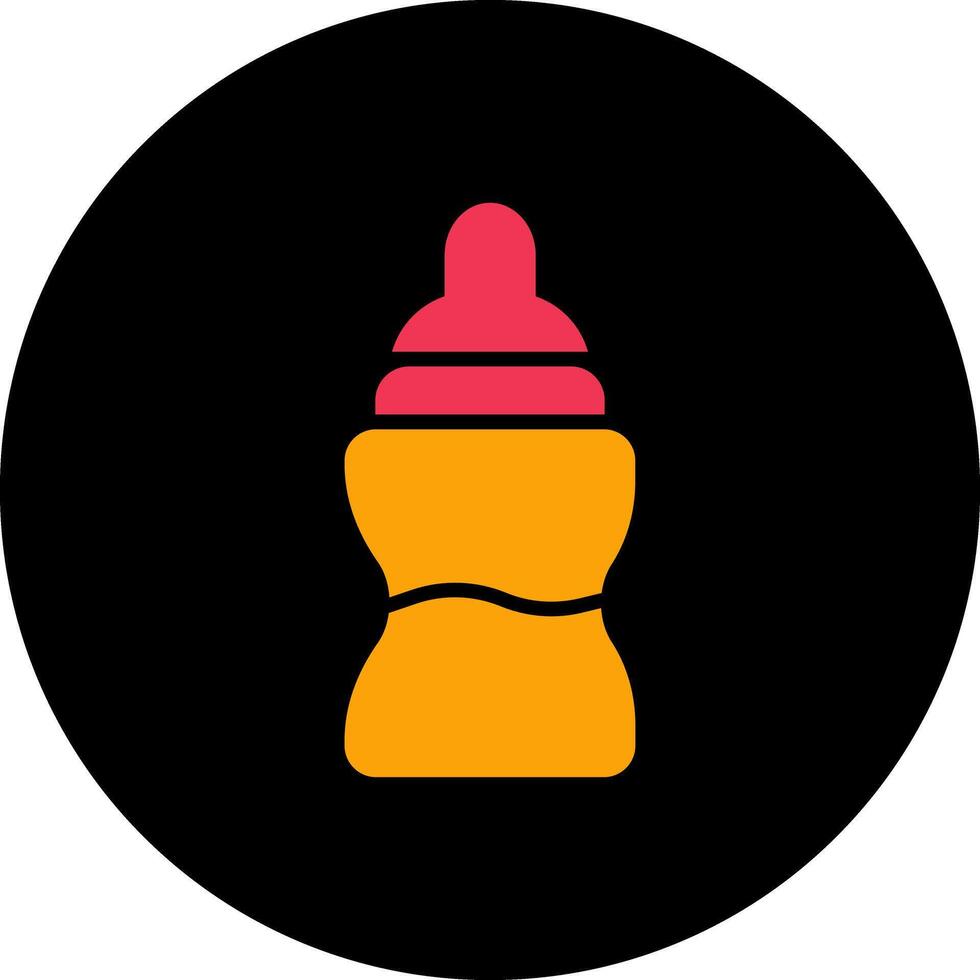 Bottle Feeding Icon Design vector