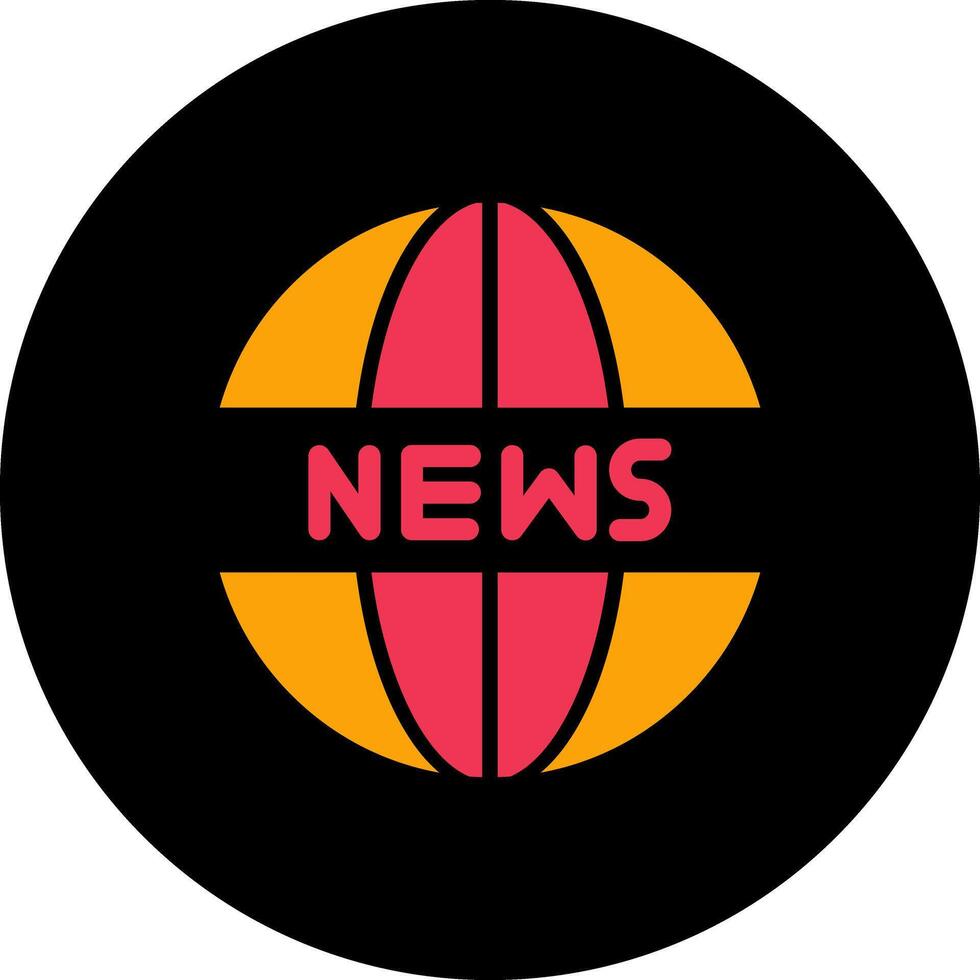 News Website Icon Design vector