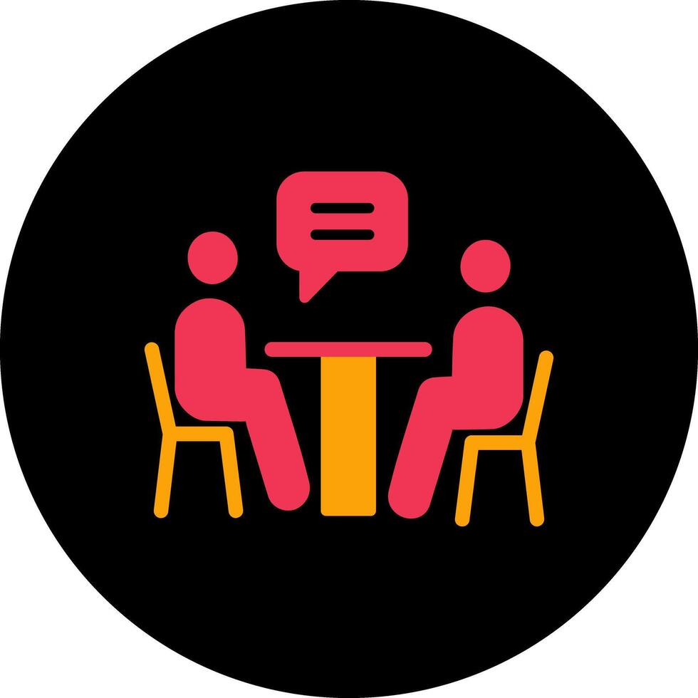 News Interview Icon Design vector