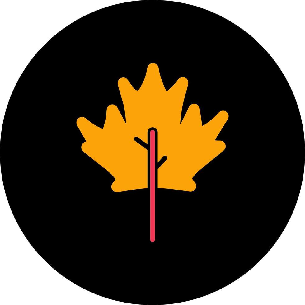 Maple Leaf Icon Design vector