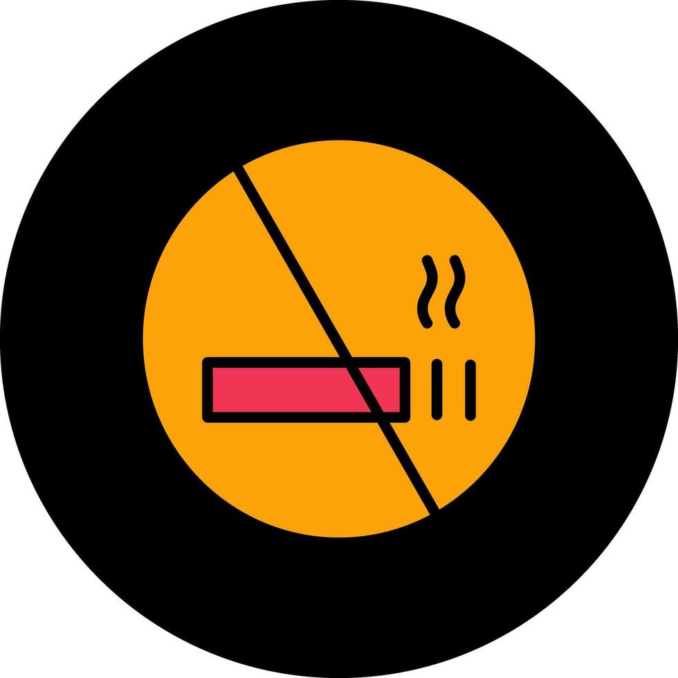 No Smoking Sign Icon Design vector