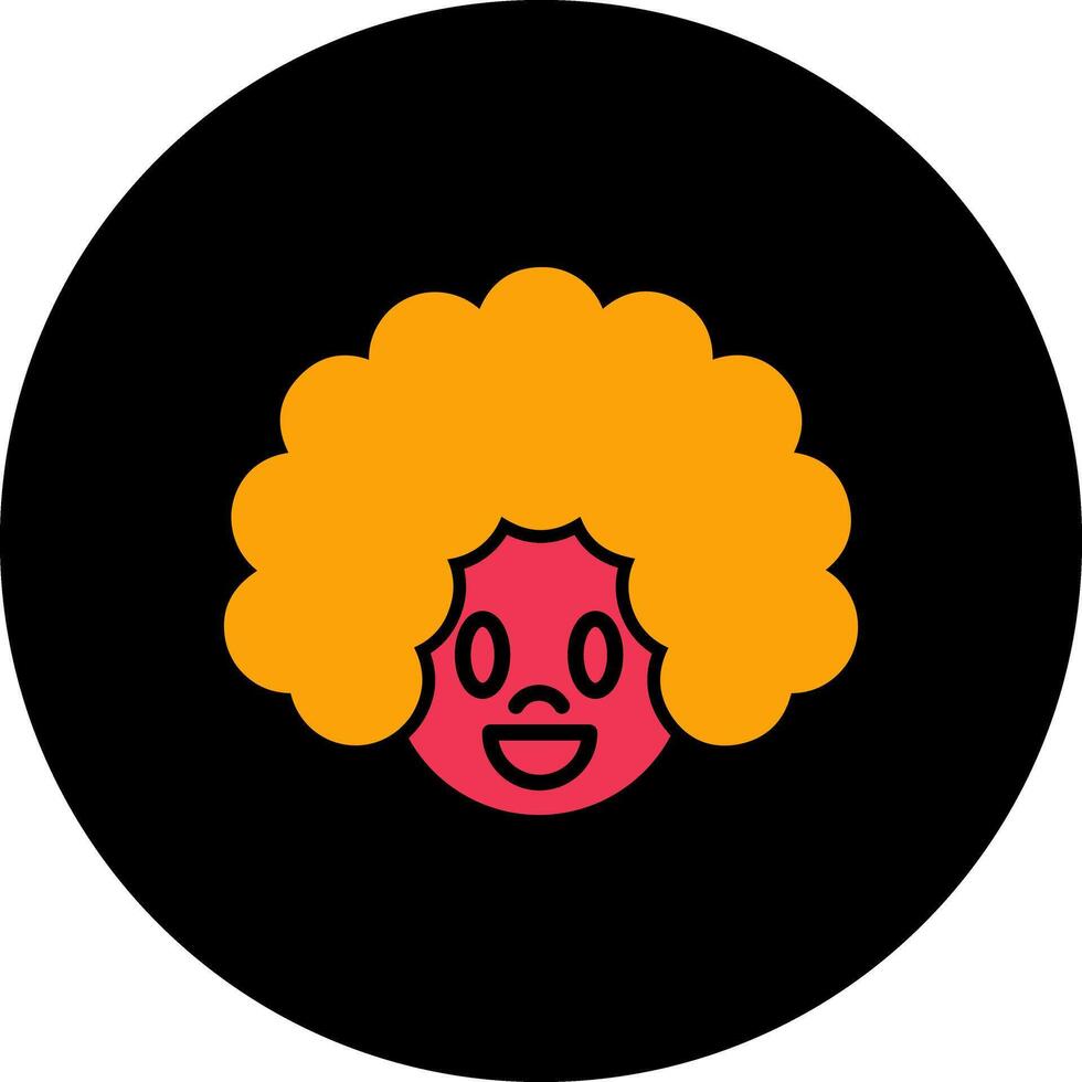 Clown Face Icon Design vector