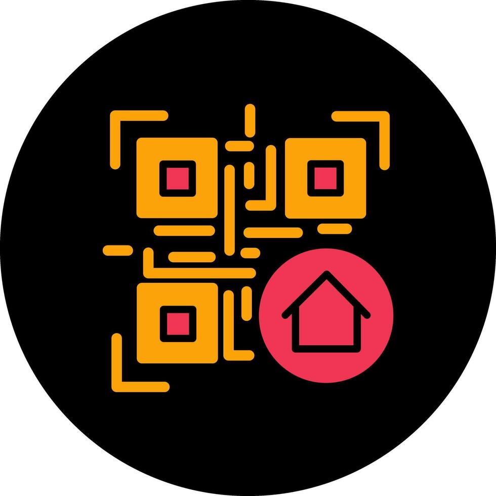 QR Code Menu Icon Design vector