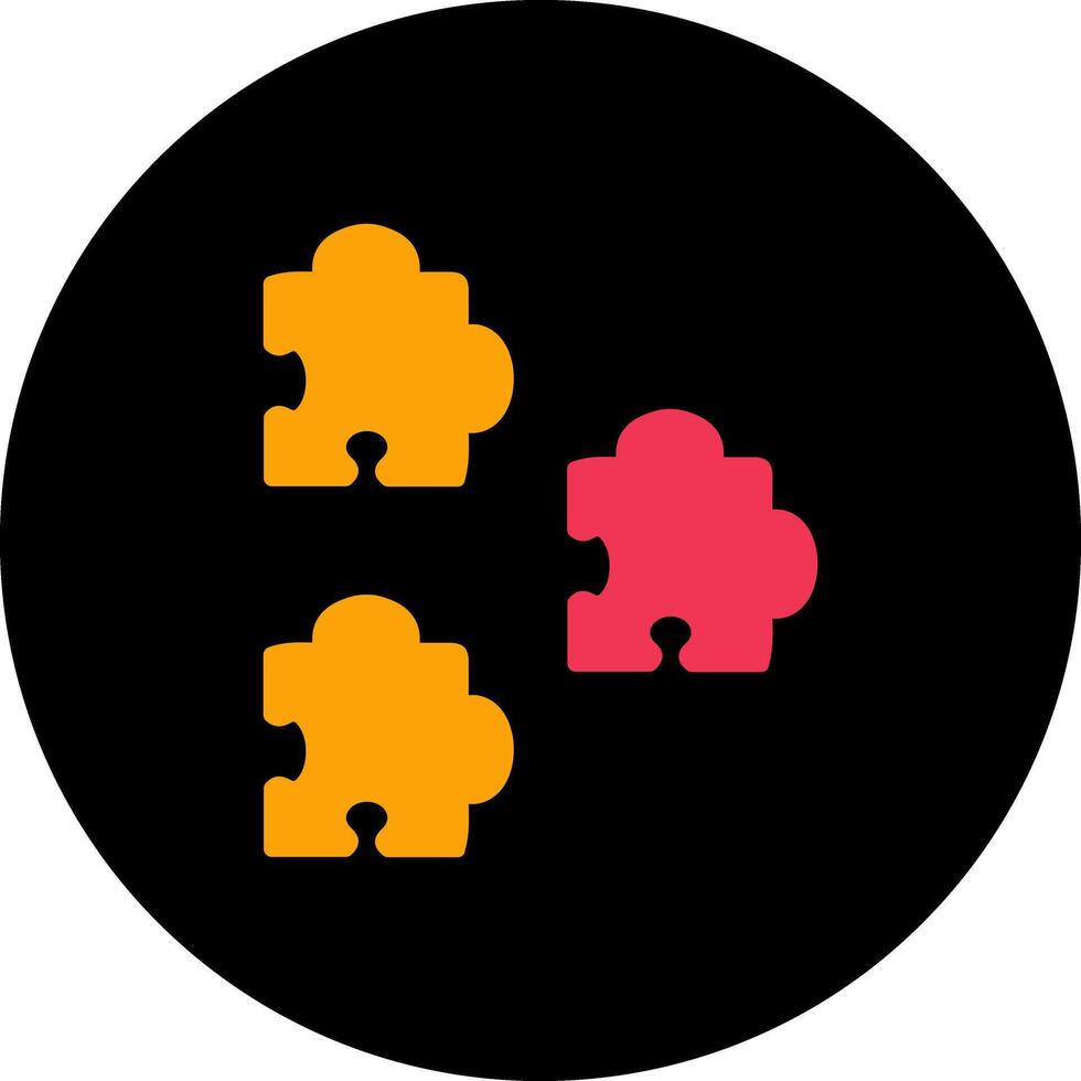 Puzzle Icon Design vector