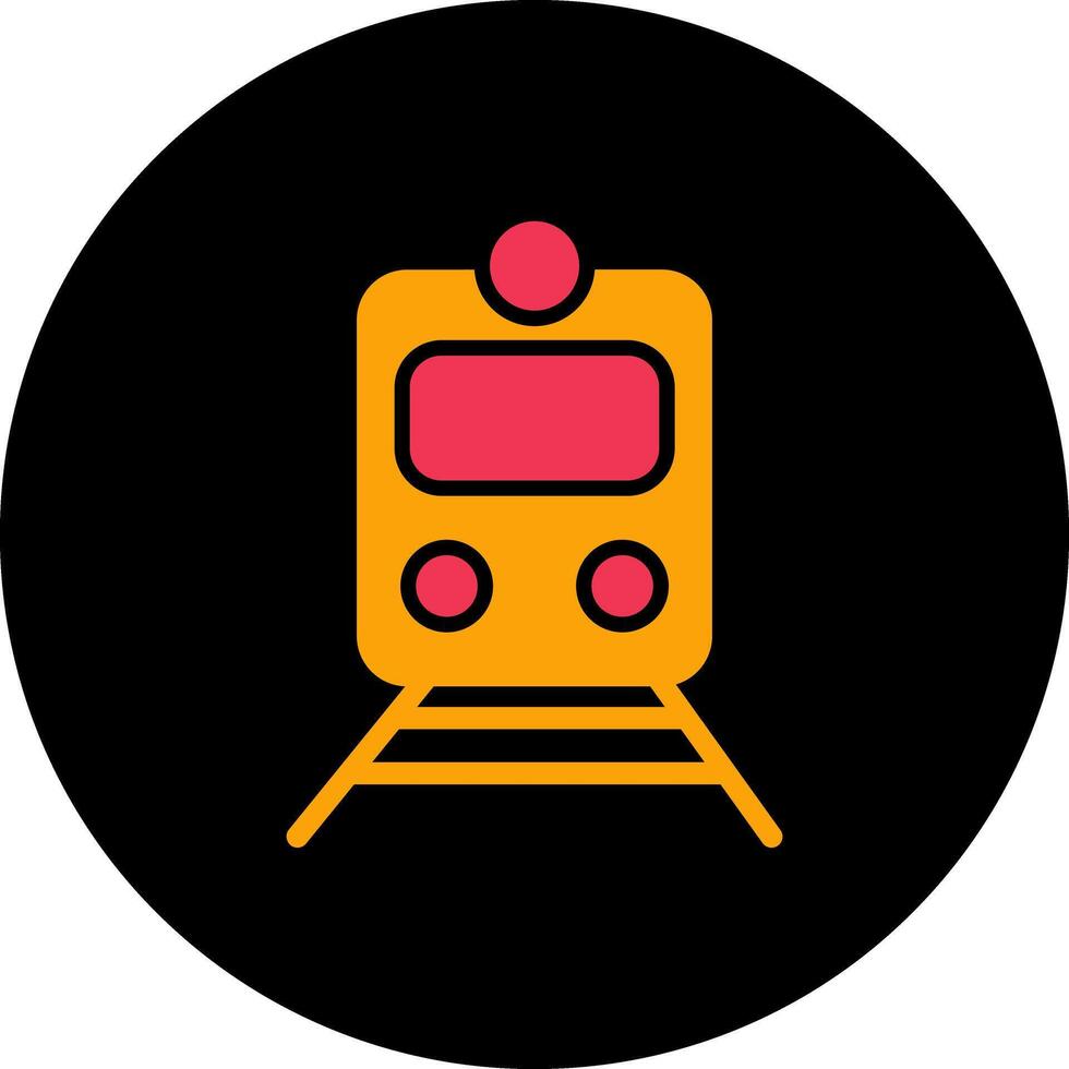 Railway Car Icon Design vector