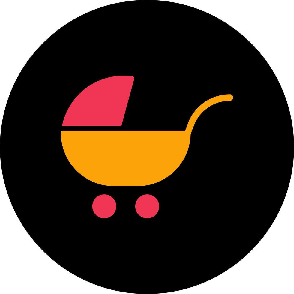 Baby Carriers Icon Design vector