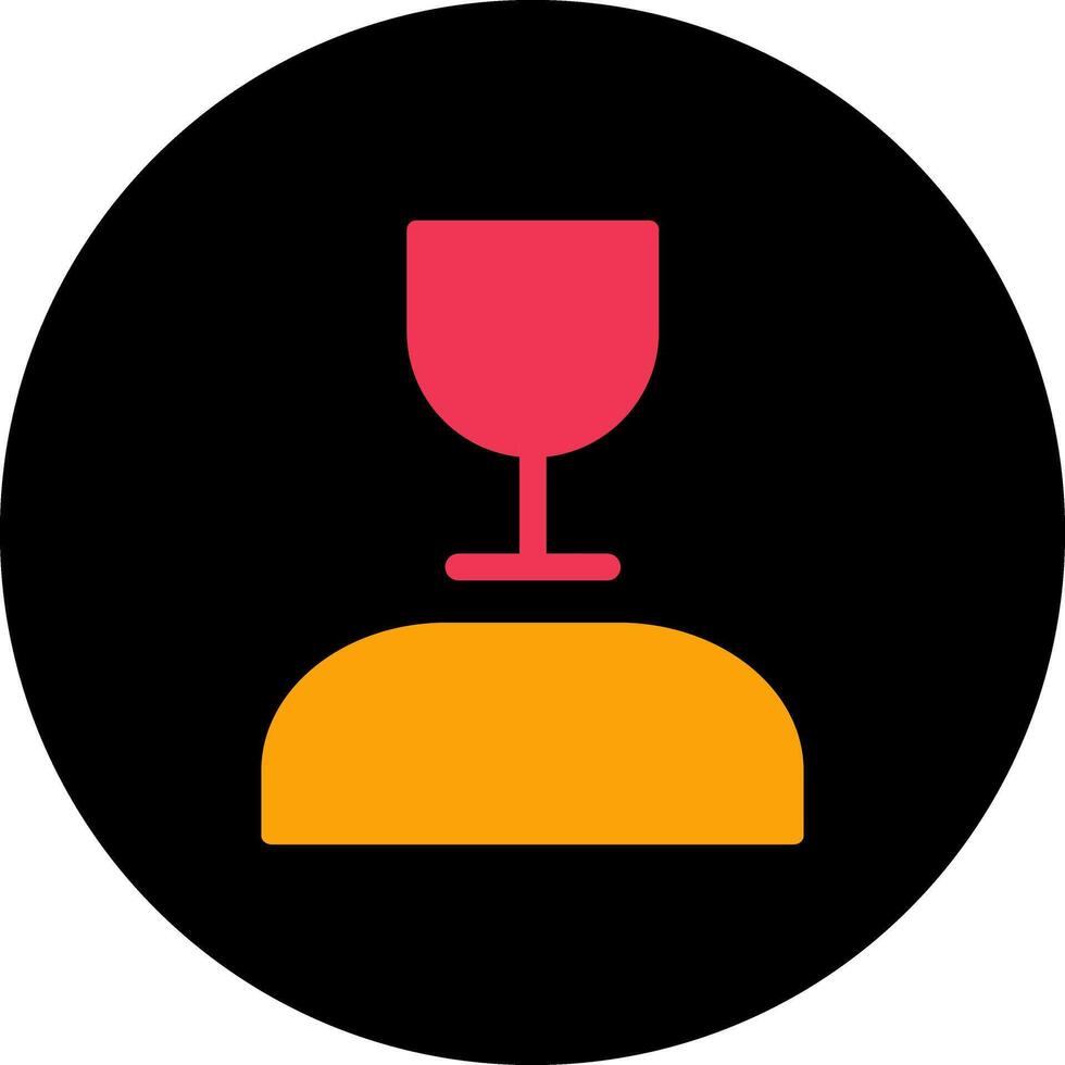 Wine Snob Icon Design vector