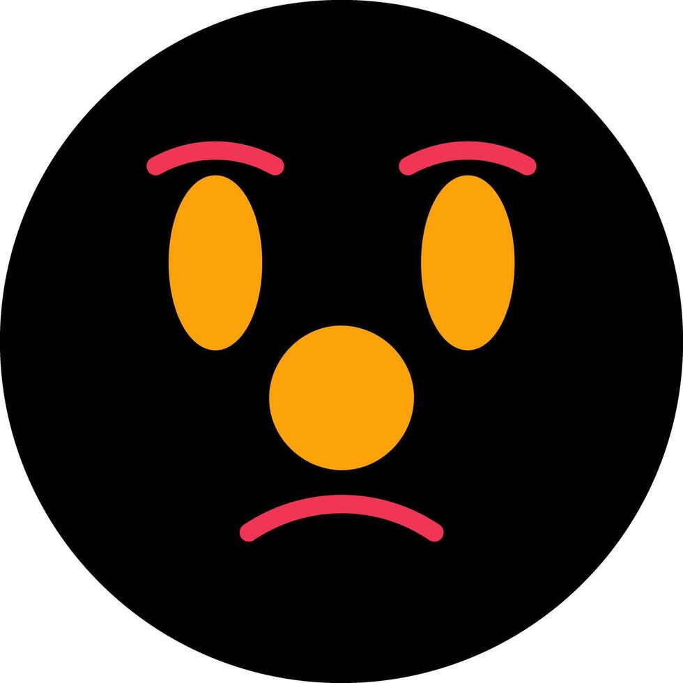 Clown Nose Icon Design vector