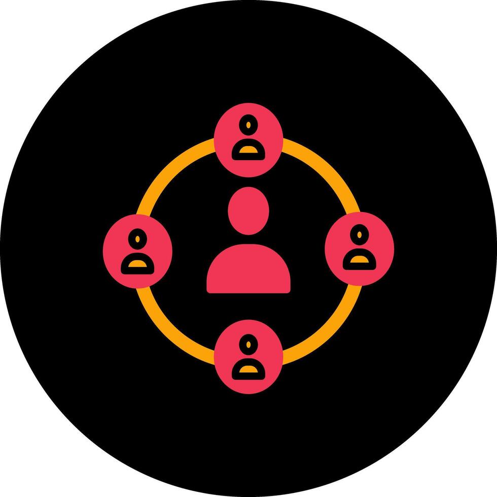Networking Icon Design vector