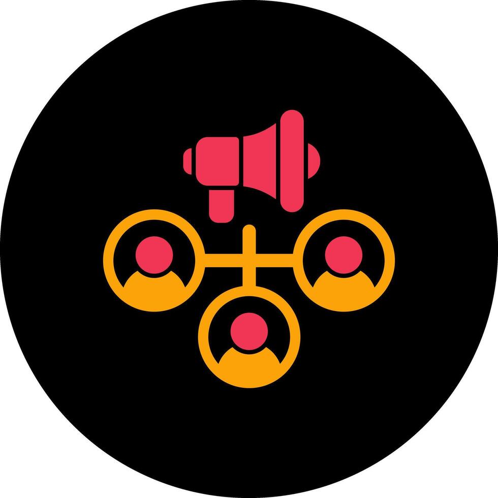 Affiliate Marketing Icon Design vector