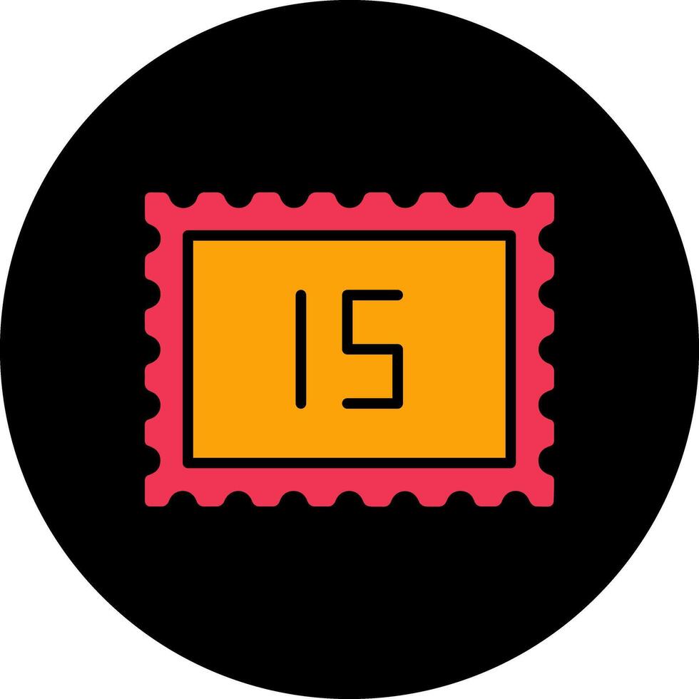 Postage Due Icon Design vector
