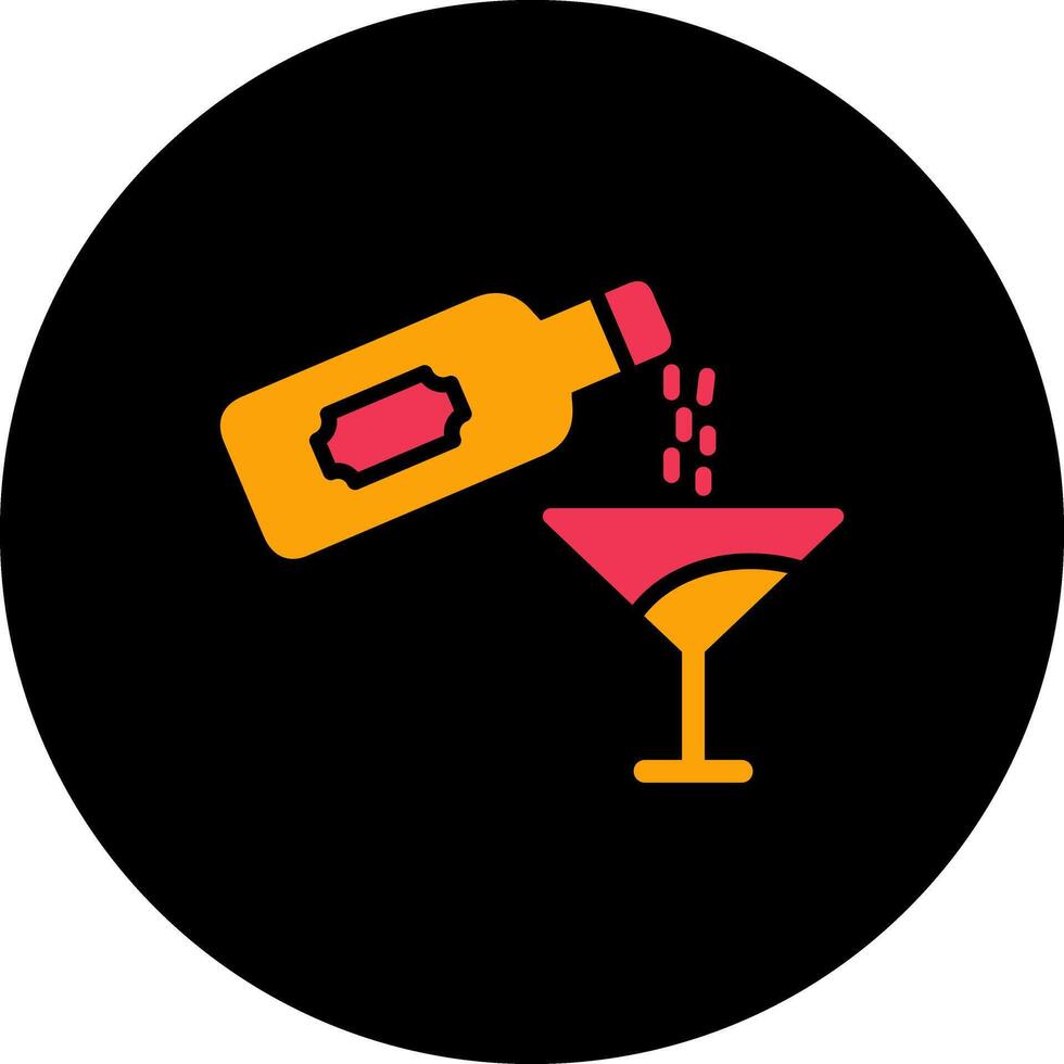 Wine Pour Icon Design vector
