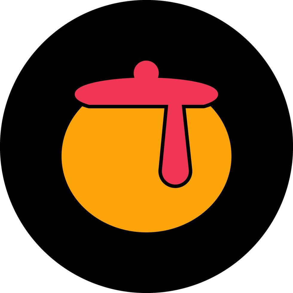 Honey Pot Icon Design vector