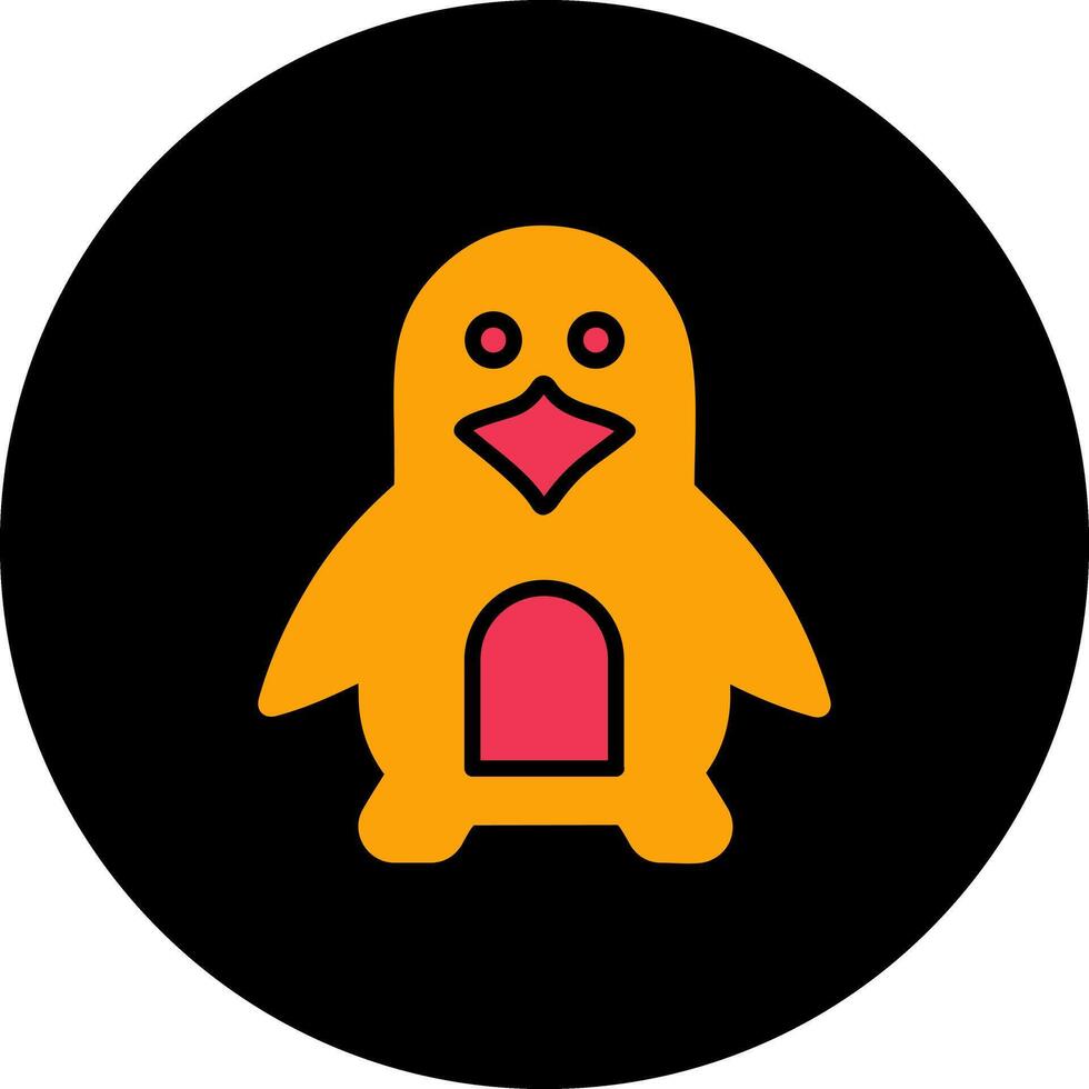 Penguin Icon Design vector