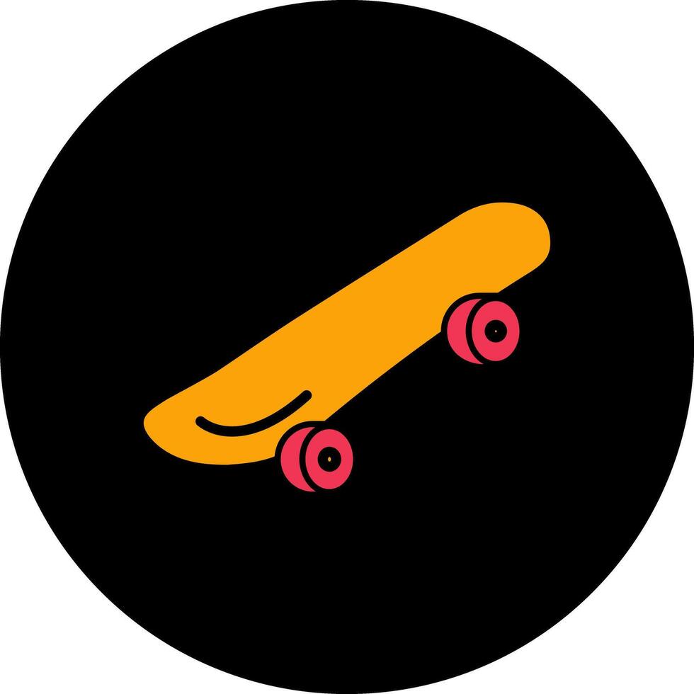 Skateboard Icon Design vector