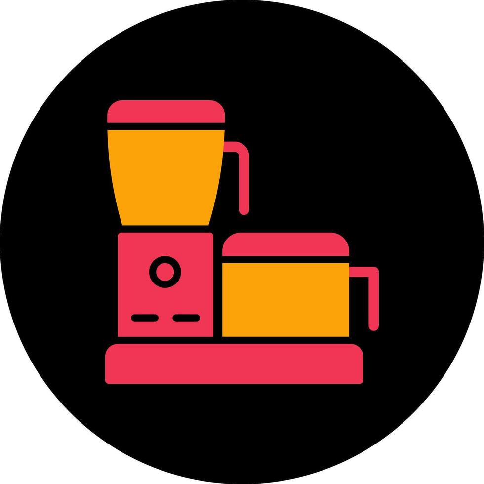 Food Processor Icon Design vector