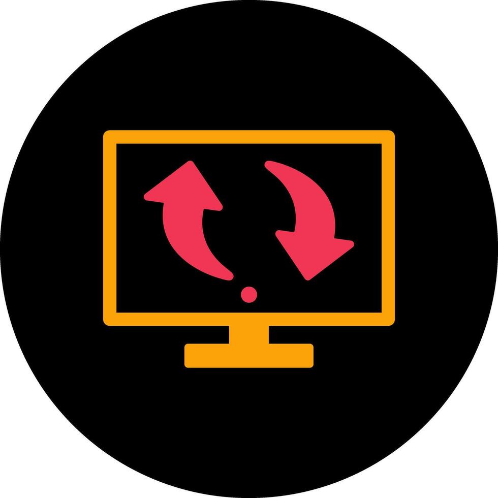Migrate Icon Design vector