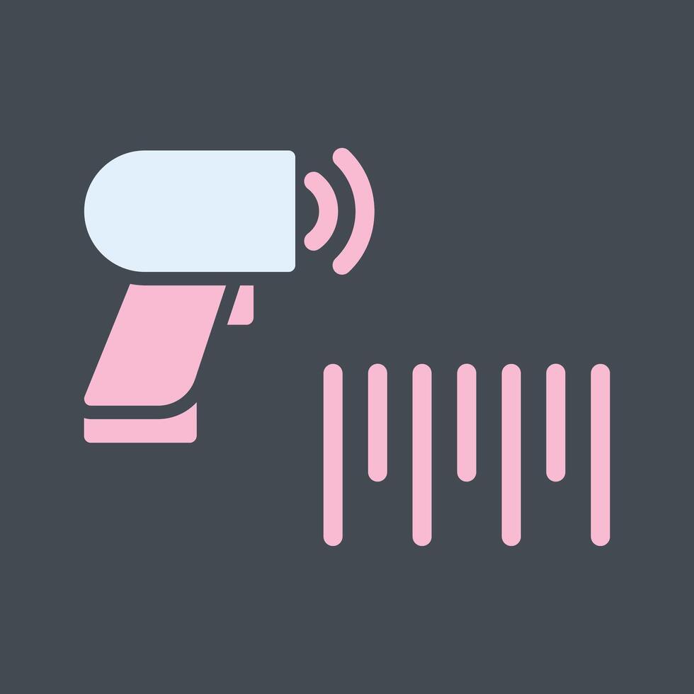 Barcode Scanner Icon Design vector