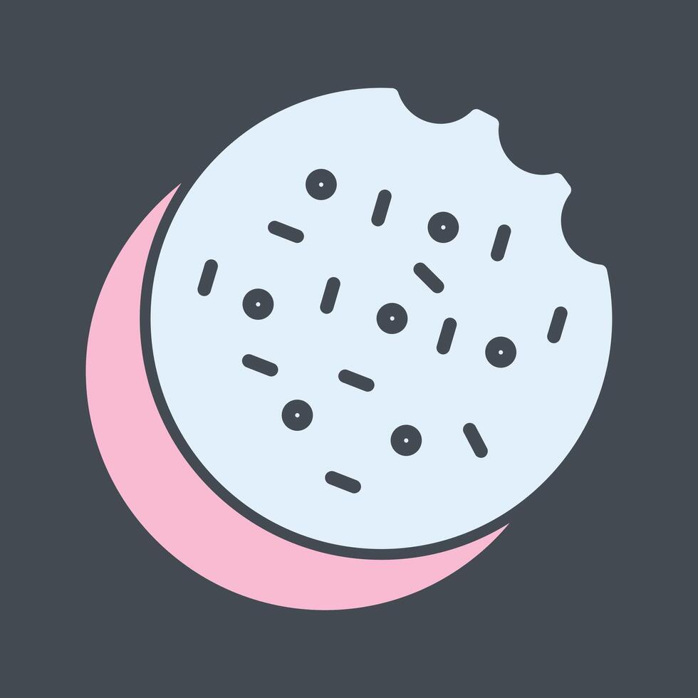 Baking Cookies Icon Design vector