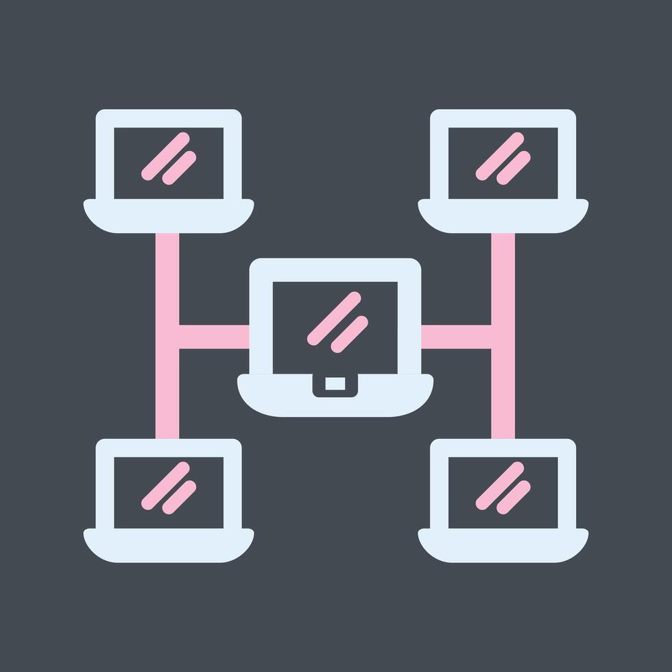 Connection Icon Design vector