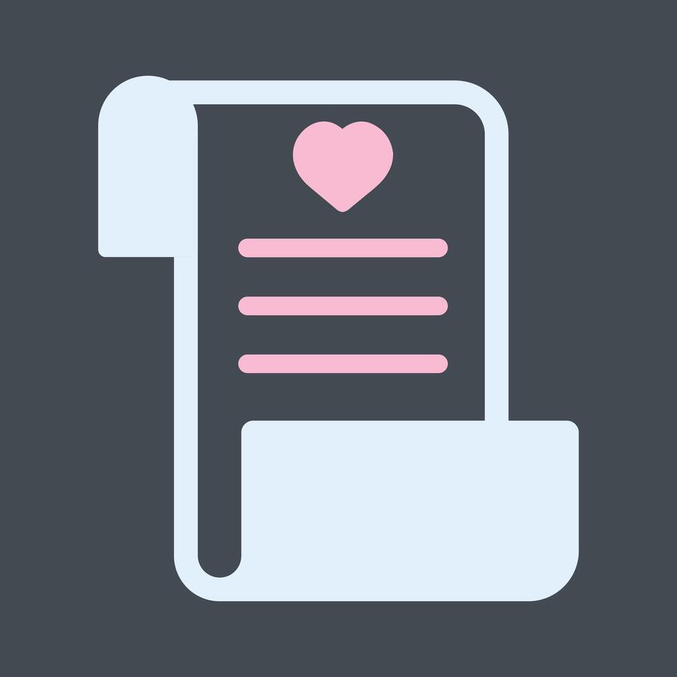 Wishlist Icon Design vector
